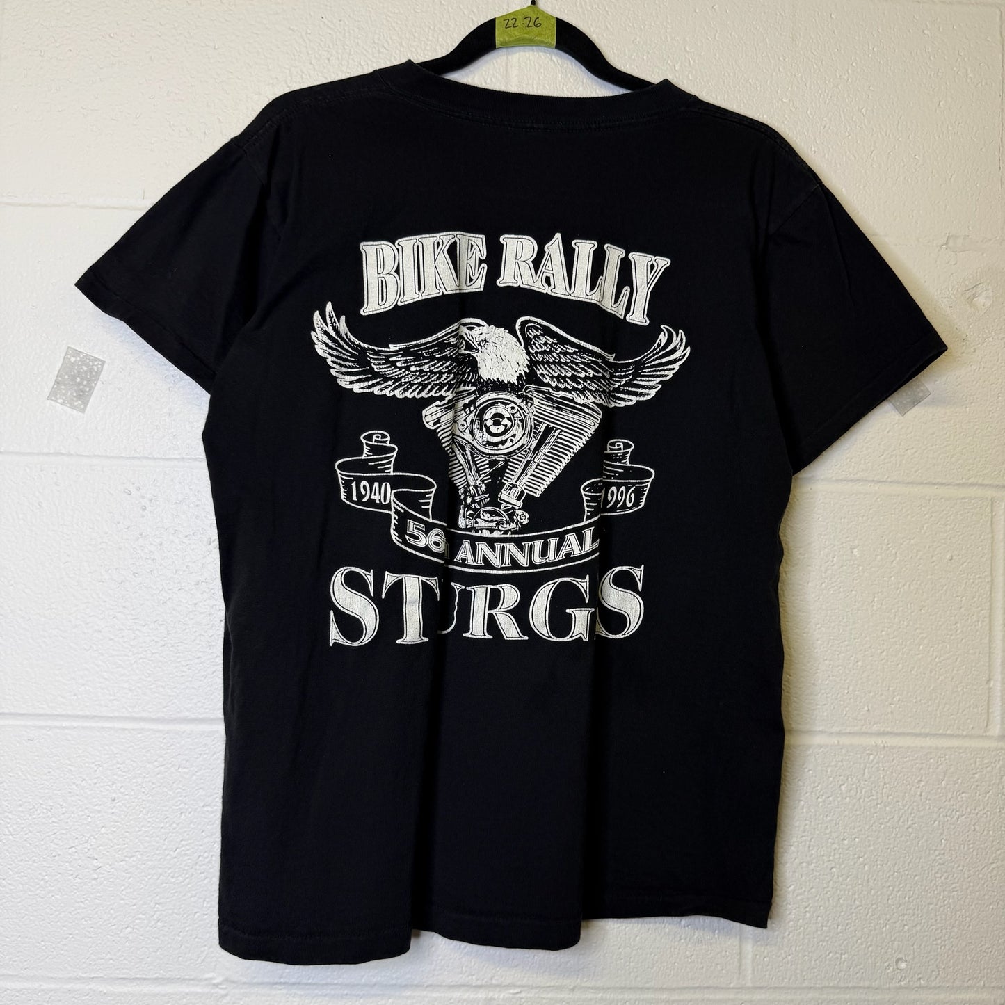 1996 Sturgis Bike Rally T-Shirt Sz M (B1706)