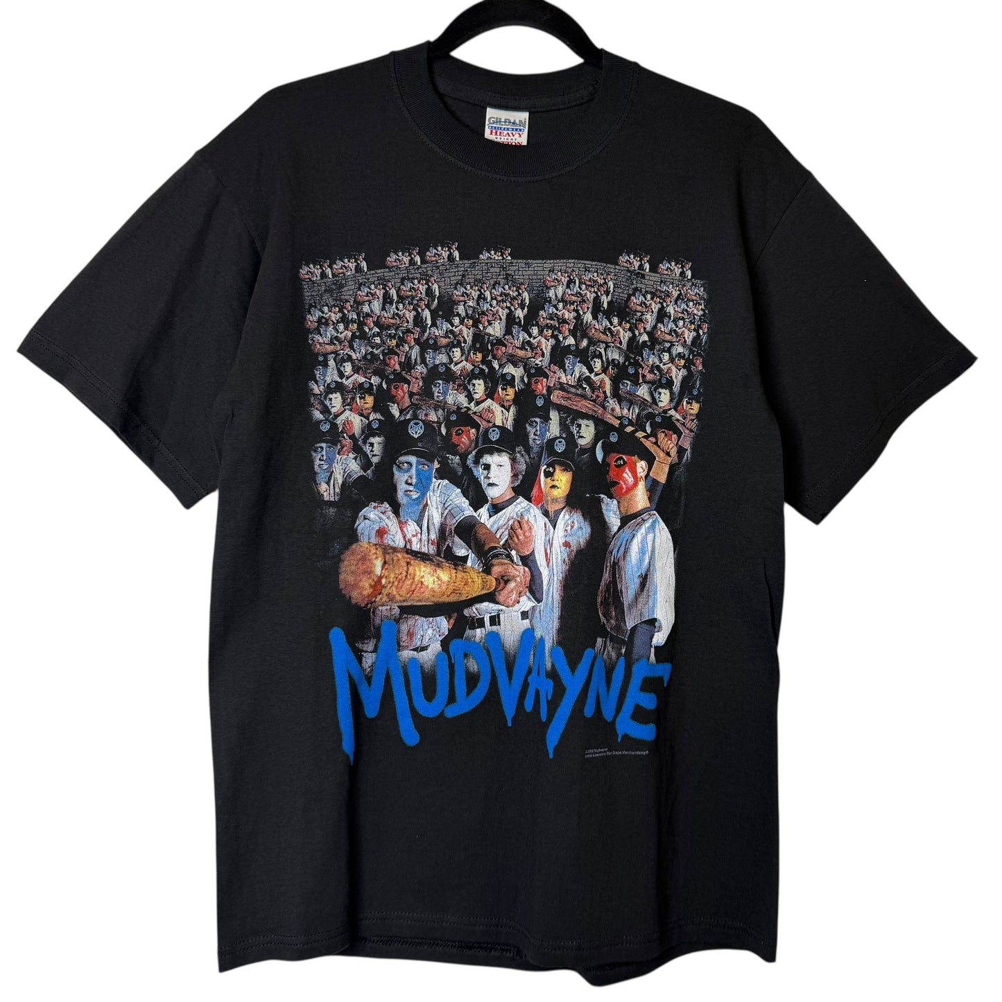 2002 Mudvayne Warriors Band T-Shirt Sz M (A2046)