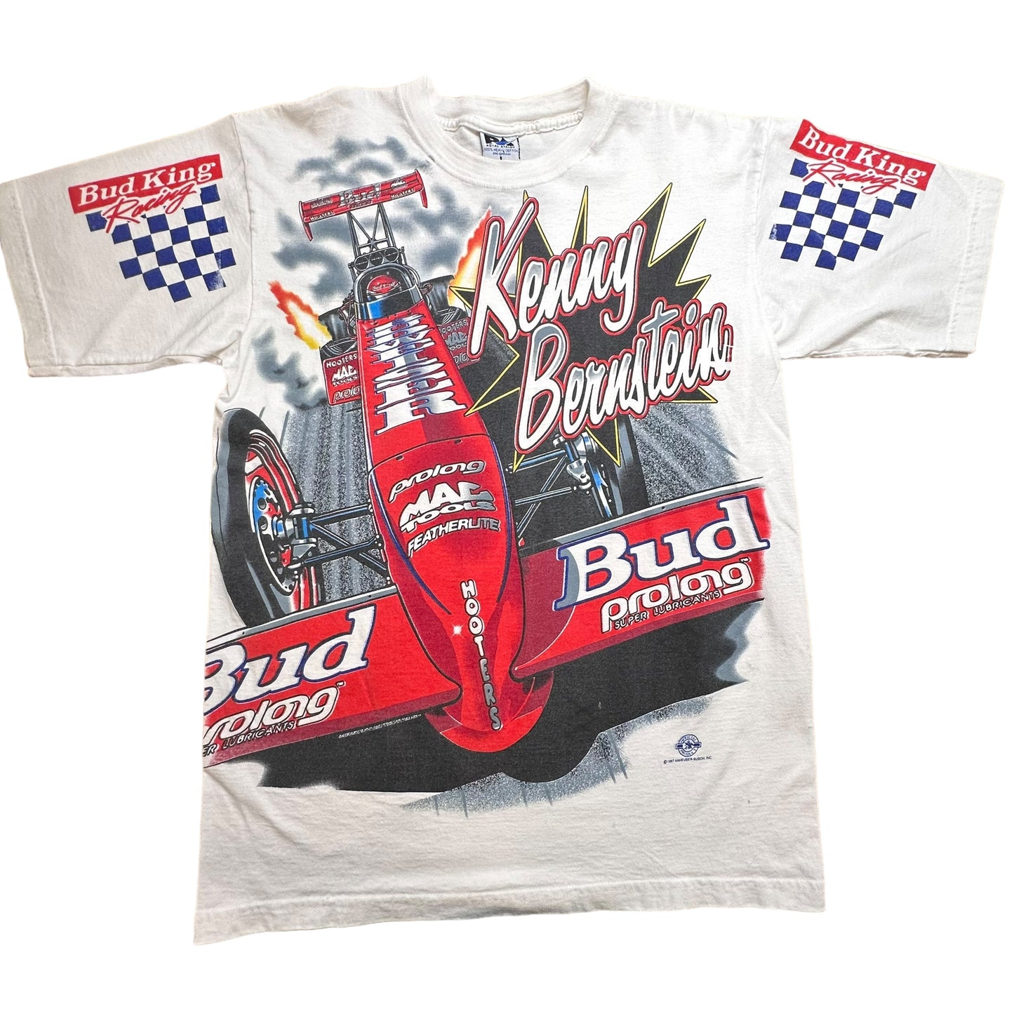 1997 Kenny Bernstein Budweiser AOP Sz L (A4666)