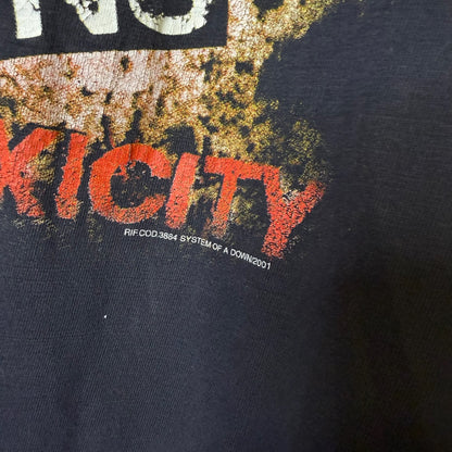 2001 System of a Down Toxic Twins T-Shirt Sz L (B2243)