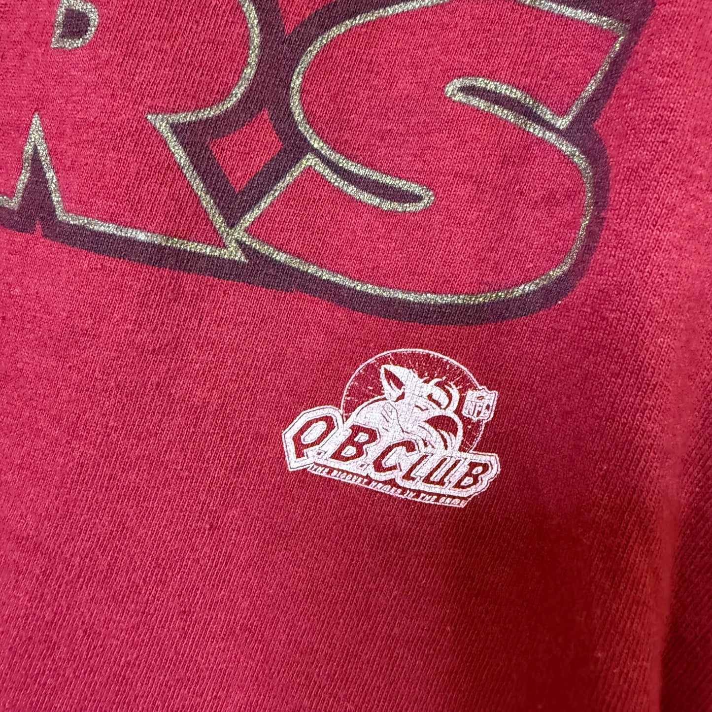 90's San Francisco 49ers Steve Young NFL T-shirt Sz XL (B575)