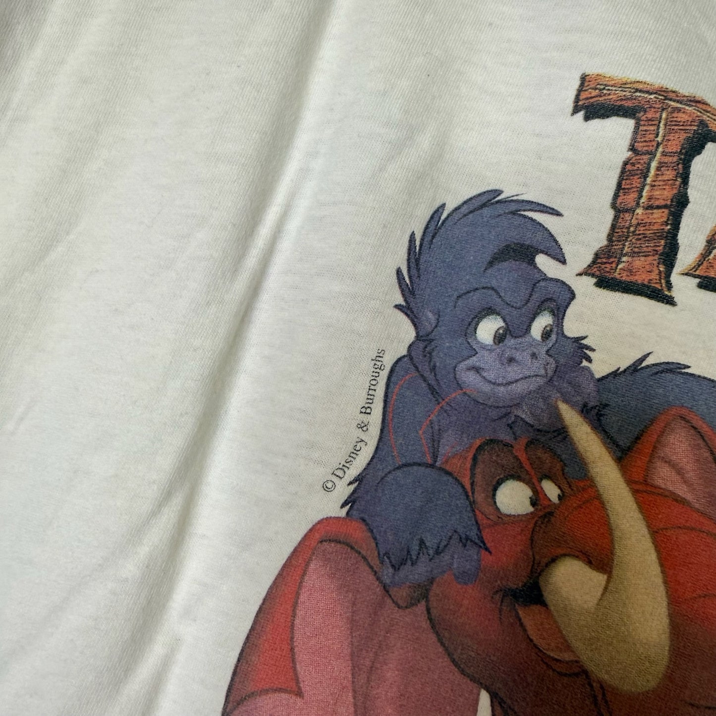 90s Tarzan Disney T-shirt Sz XL (B1714)
