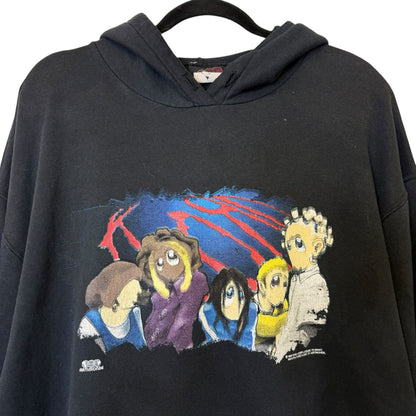 1998 Korn Anime Cartoon Hoodie Sz XL