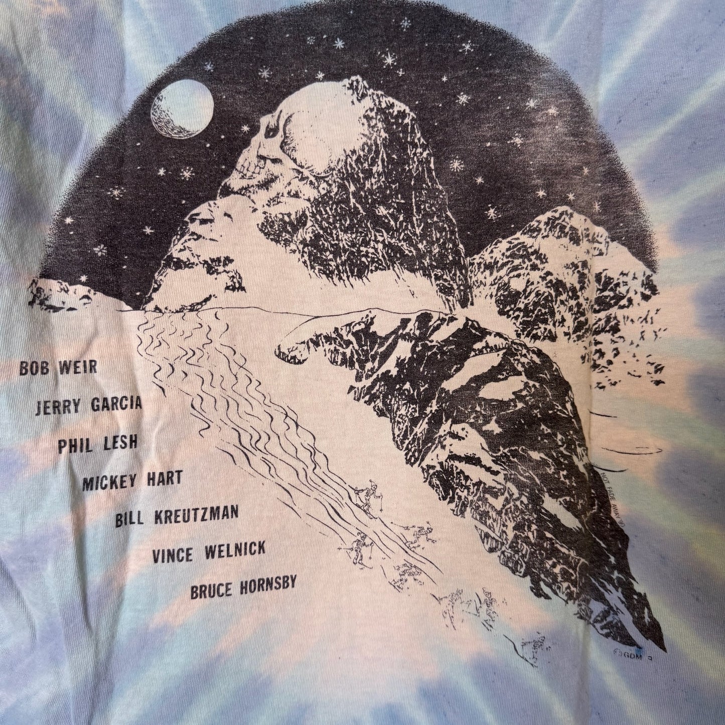 1995 Skiing Grateful Dead Long Sleeve Shirt Sz M (B2512)