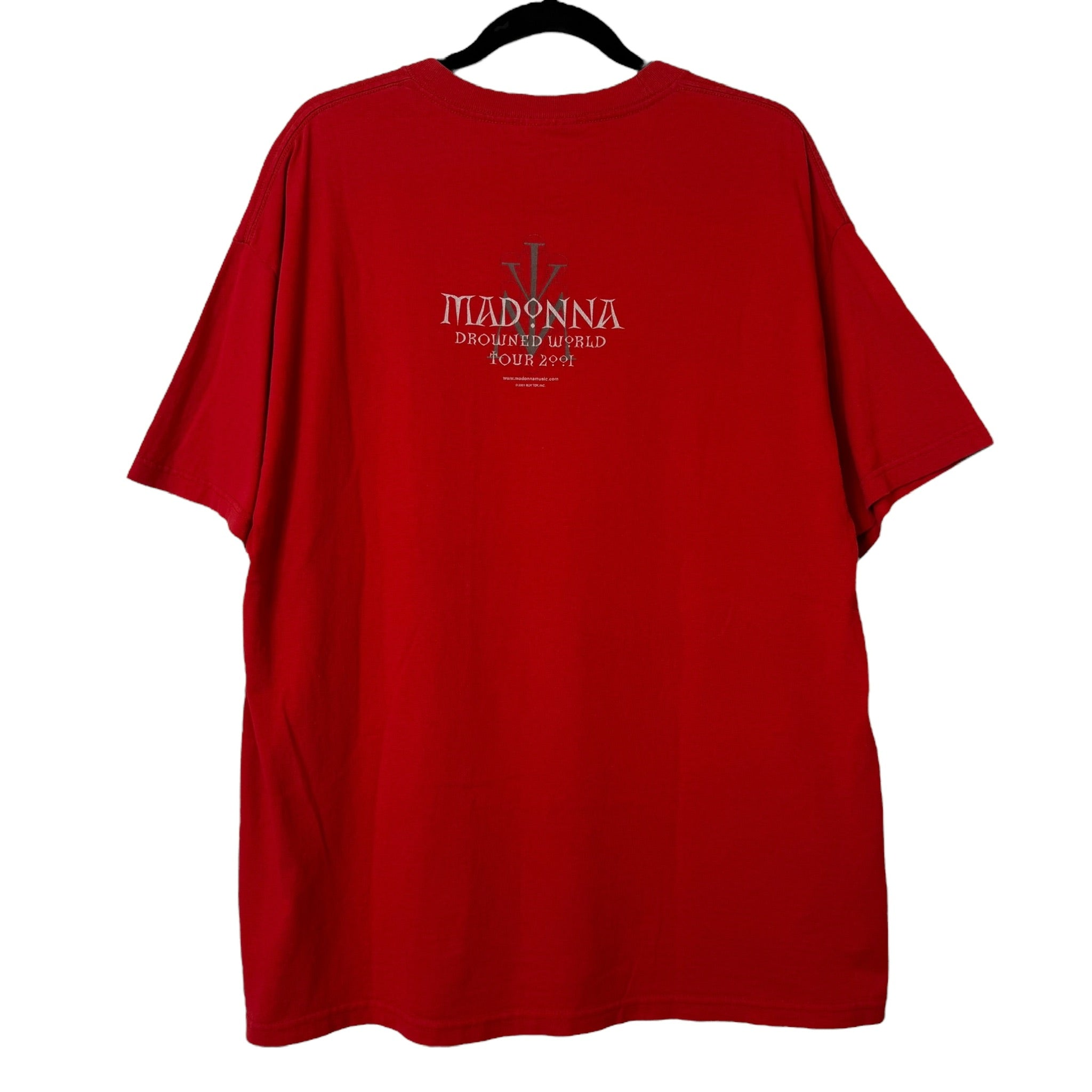 2001 Madonna Drowned World Tour T-shirt Sz XL (A9017) – 4th