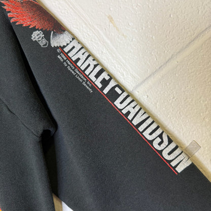1987 Harley Davidson Eagle Crewneck Sz YL (B2262)