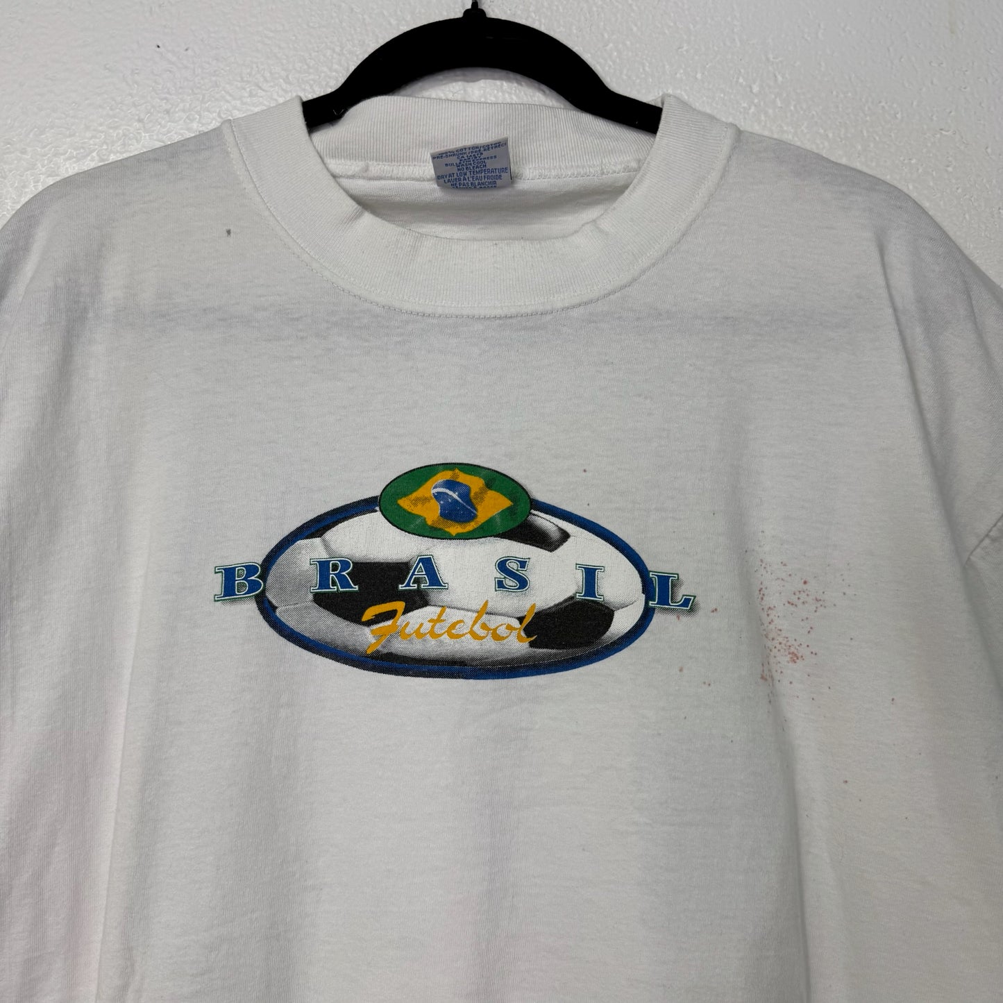 1998 World Cup Soccer Brazil T-Shirt Sz XL