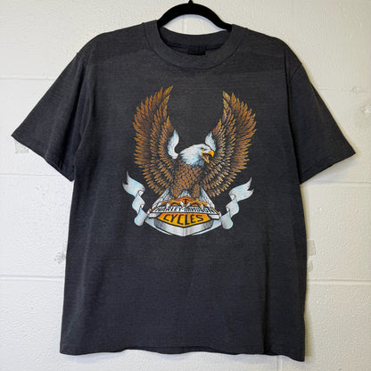 90's Harley Davidson North Dakota Eagle T-Shirt (B1993)