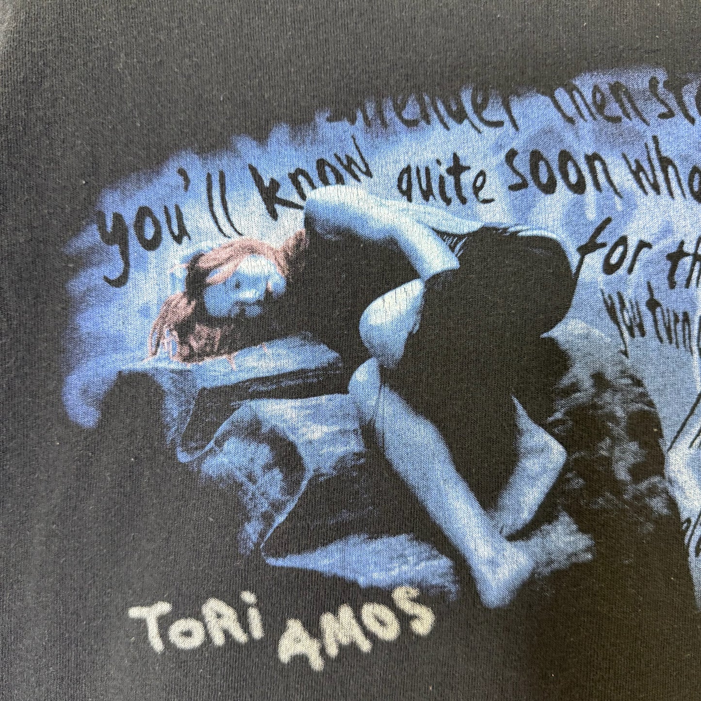 1998 Tori Amos Plugged 1998 Tour T-Shirt Sz XL (B2894)