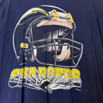 1996 Chargers T-shirt Sz L (B1034)