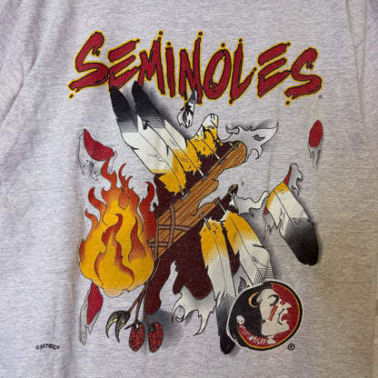 90s Florida State FSU Nutmeg Breakthrough T-shirt Sz L (B2523)