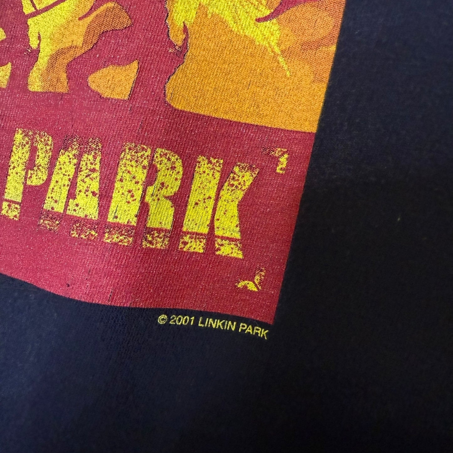 2001 Linkin Park Tour T-Shirt Sz L