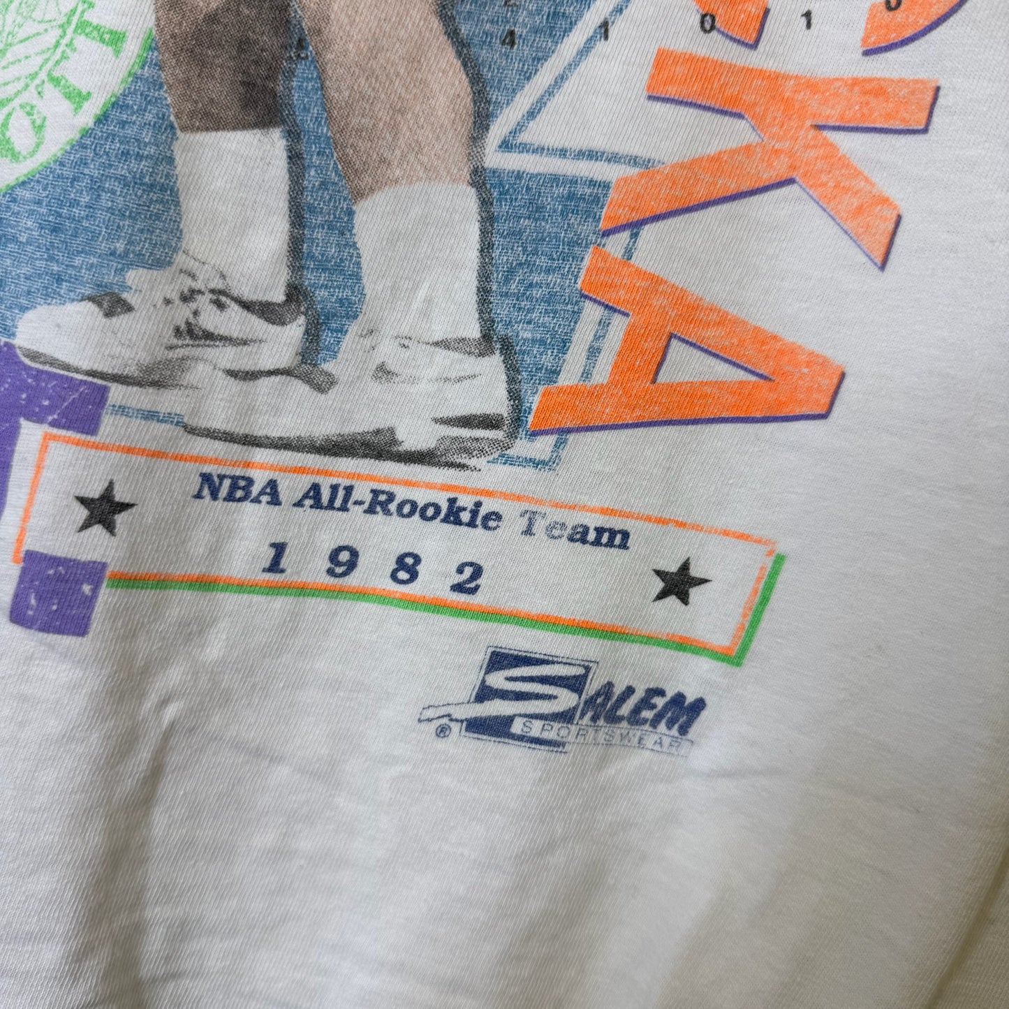 1992 Kelly Triplucka NBA T-Shirt Sz L (B2187)