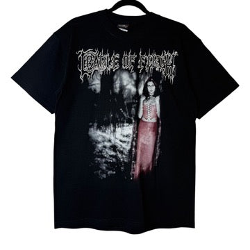 90's Cradle of Filth Wolf in Creep's Clothing Band T-shirt Sz M (B2057) Early Dry Rot