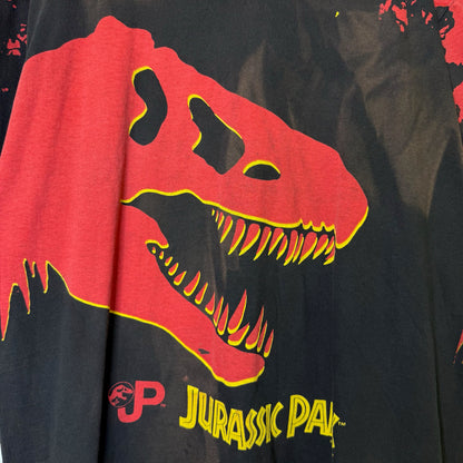 1993 Jurassic Park AOP Movie Promo T-shirt Sz XL (B1771)
