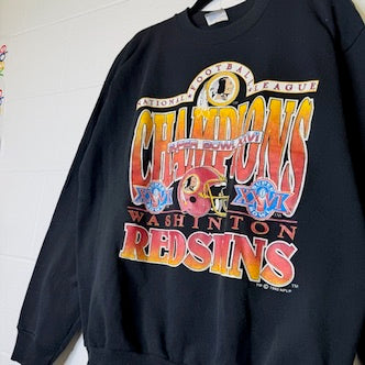 1992 Washington Redskins NFL Champions Crewneck Sz XL (B2105)