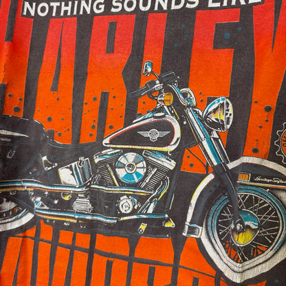 90's Nothing Sounds Like A Harley T-Shirt Sz L (B2524)