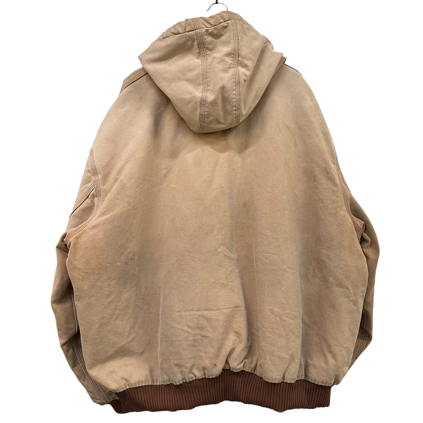 Carhartt Tan Hooded Jacket Sz 2XL (A2459)