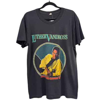 1987 Luther Vandross T-Shirt Sz L (A6226)