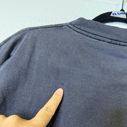 90's Chicago Bulls Lightning Ball NBA T-Shirt Sz L (B2204)