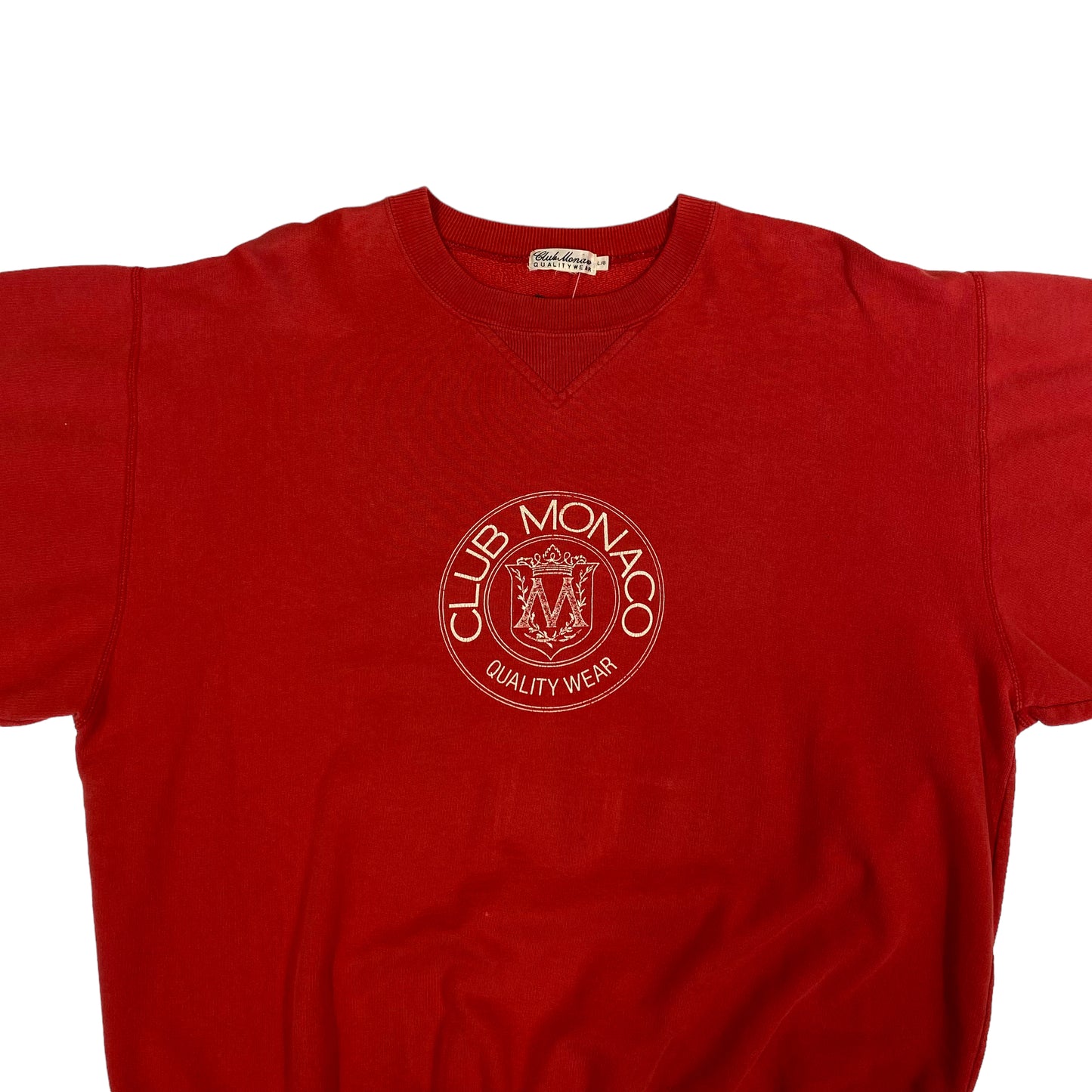 90’s Club Monaco Crewneck Red Sz L (A2039)