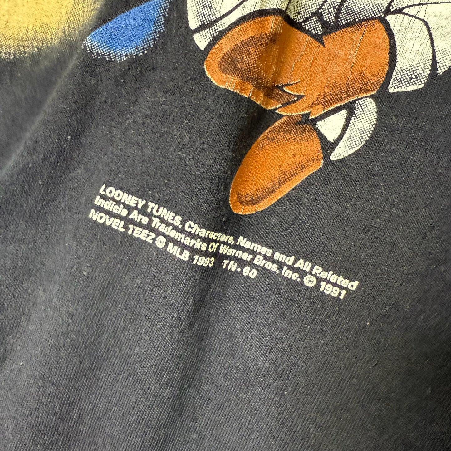 1991 Looney Tunes Dallas Cowboys NFL T-Shirt Sz XL (B683)