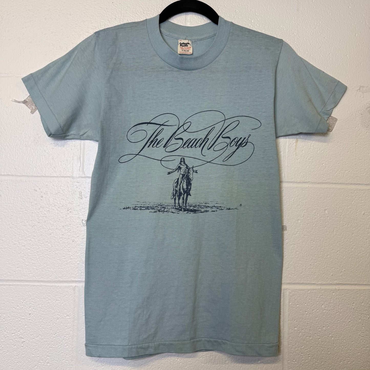 80s The Beach Boys T-Shirt Sz S (B390)