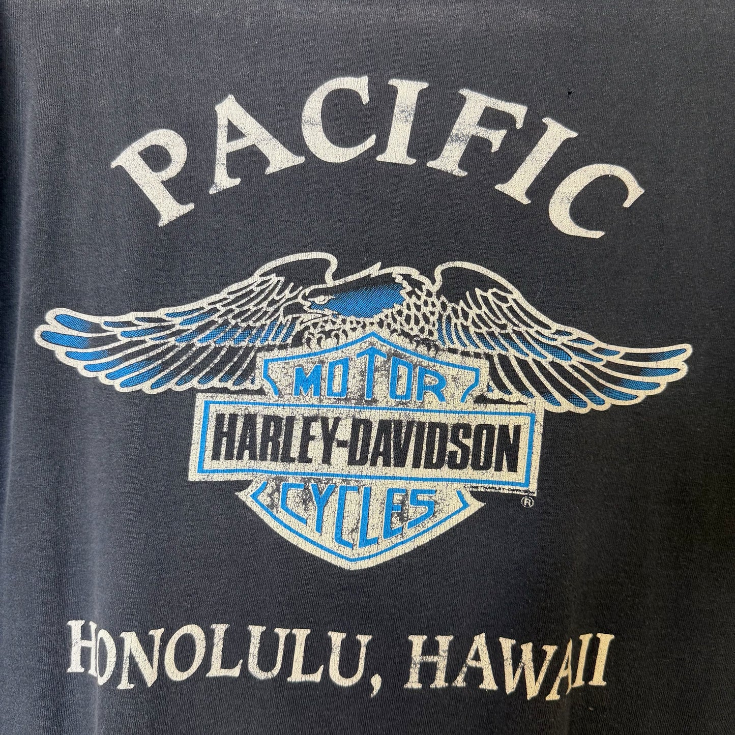 90s Harley Davidson Honolulu Hawaii T-Shirt Sz 2XL (B1363)