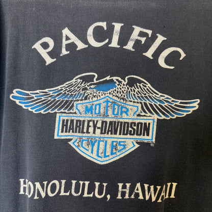 90s Harley Davidson Honolulu Hawaii T-Shirt Sz 2XL (B1363)