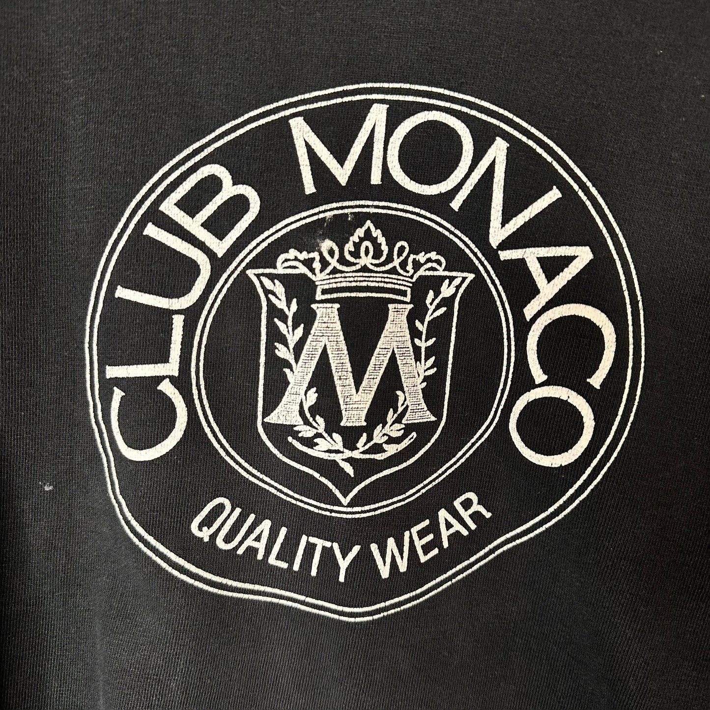 90's Club Monaco Heritage Crest Crewneck (A7760)