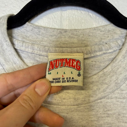 90's Florida Marlins Nutmeg Breakthrough T-shirt Sz L (B2548)