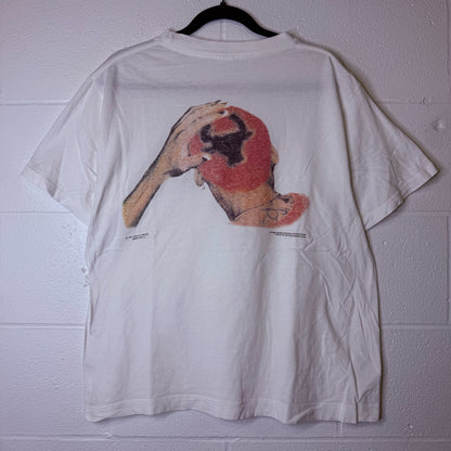 1996 Chicago Bulls Dennis Rodman NBA T-Shirt Sz M (B2350)