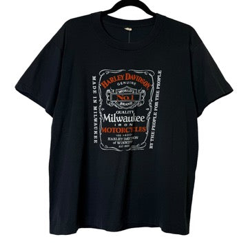 1982 Harley Davidson Winnipeg T-Shirt Sz L (B1391)