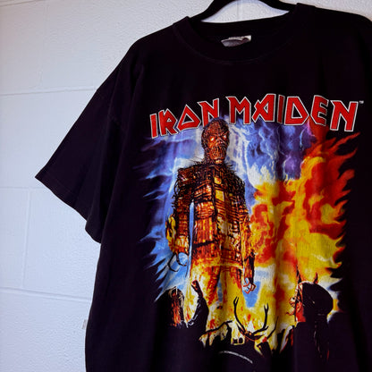 2000 Iron Maiden Tour T-Shirt Sz XL (B2383)