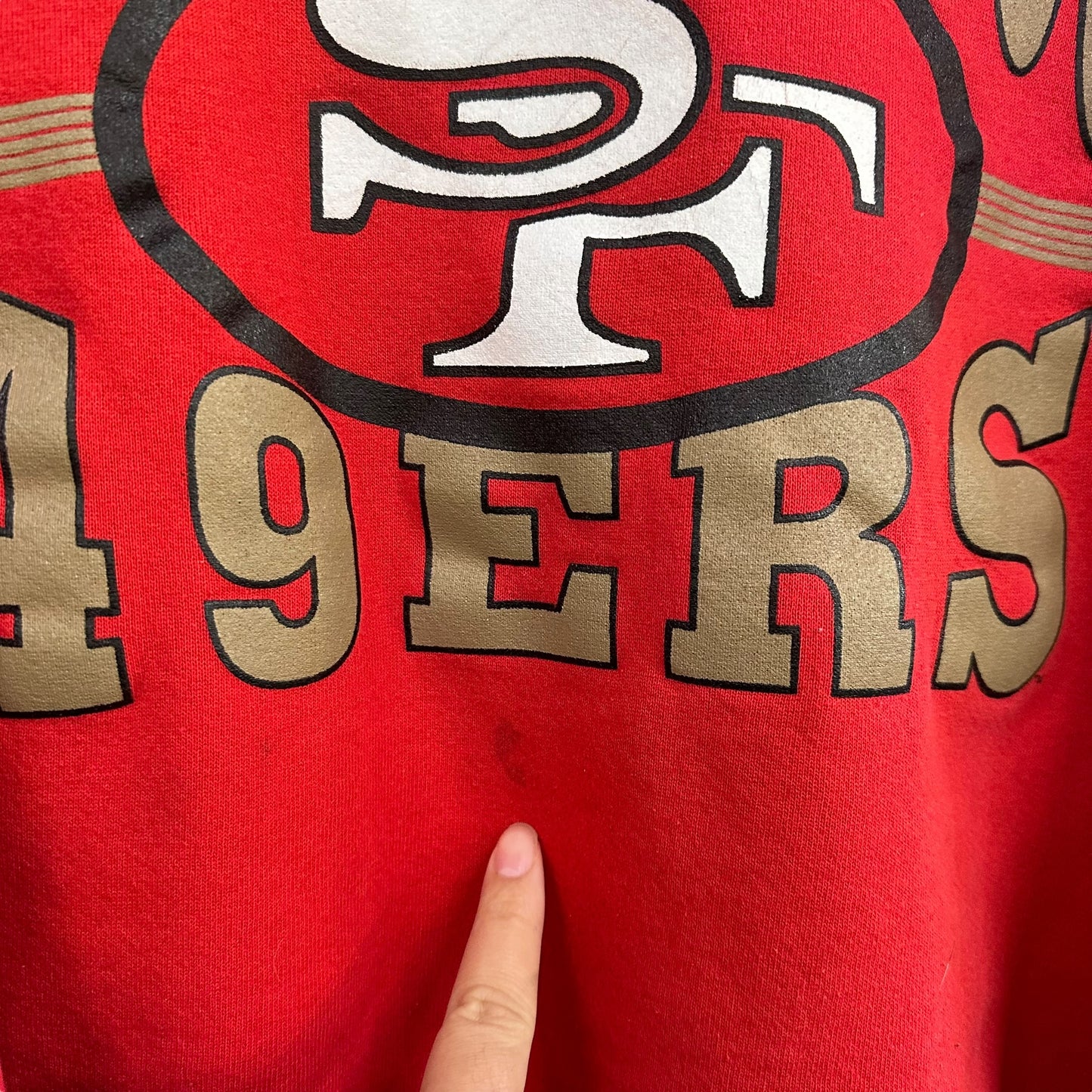 90s San Francisco 49ers Crewneck Sz L (A7563)