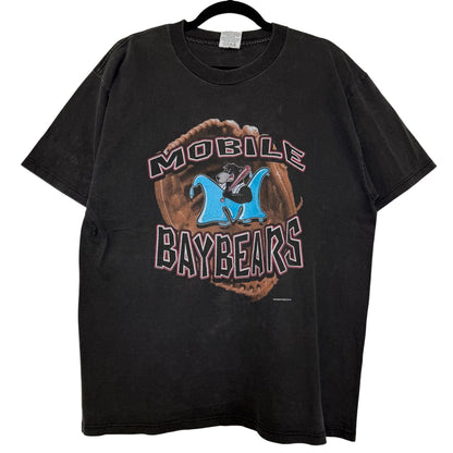 1996 Mobile Bay Bears Baseball T-shirt Sz XL (B2979)