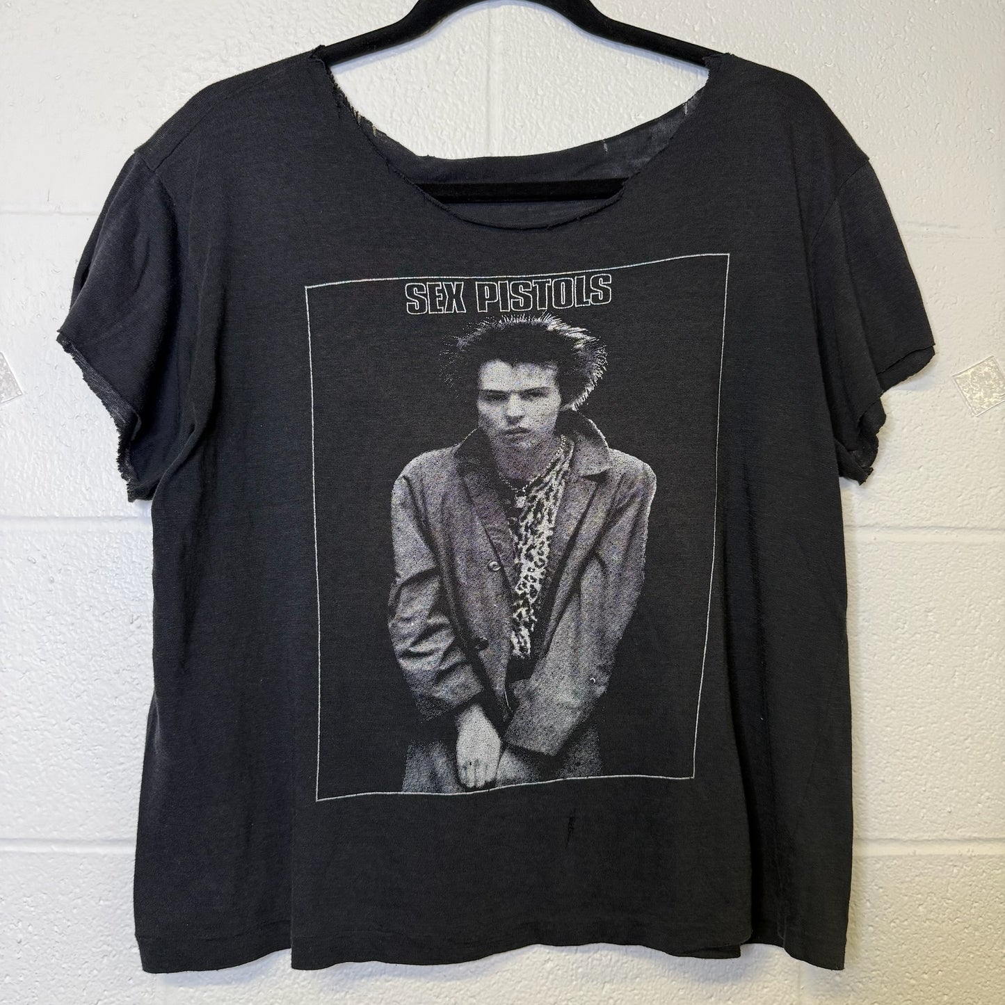 80's Sex Pistols SId Vicious T-Shirt Sz M (B353)