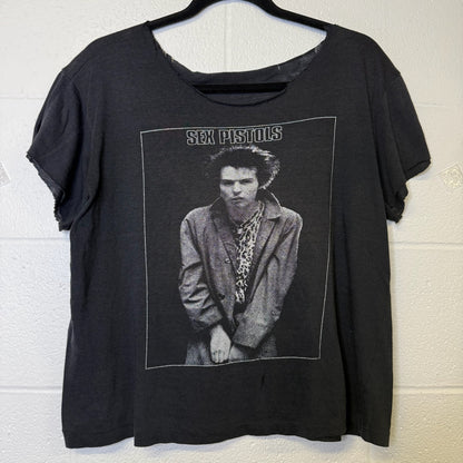 80's Sex Pistols SId Vicious T-Shirt Sz M (B353)
