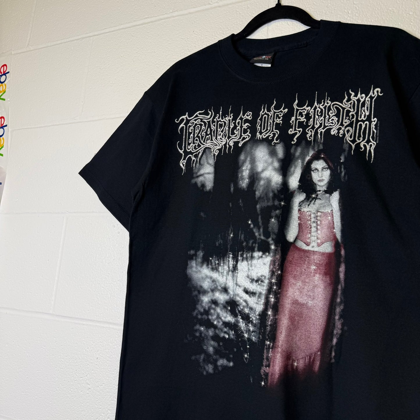 90's Cradle of Filth Wolf in Creep's Clothing Band T-shirt Sz M (B2057) Early Dry Rot