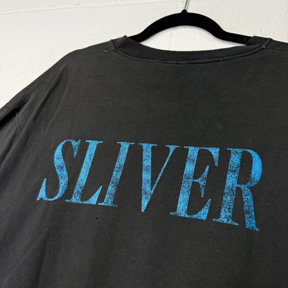 90s Nirvana Sliver Band T-Shirt Sz XL