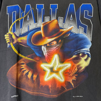 1994 Dallas Cowboys Nutmeg Breakthrough NFL T-shirt Sz L (B2410)