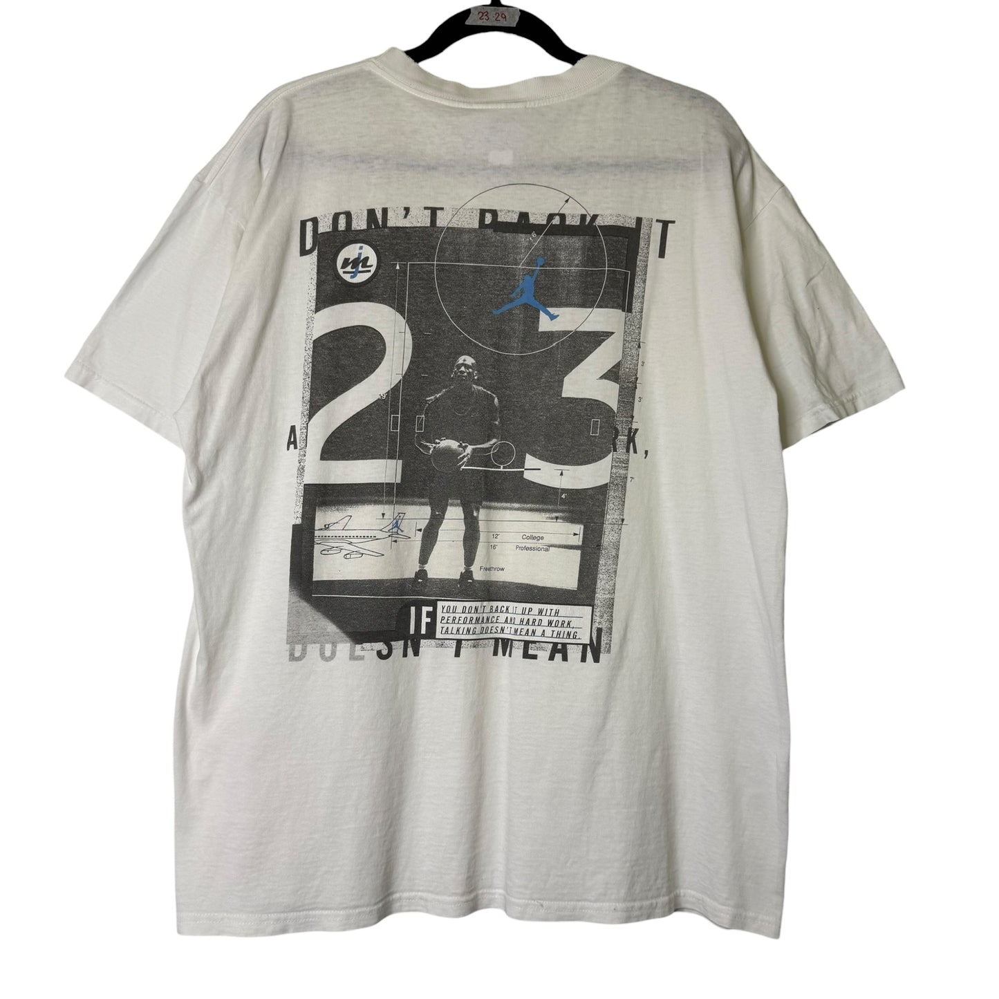 90s Michael Jordan NBA Nike T-shirt Sz M (B1670)