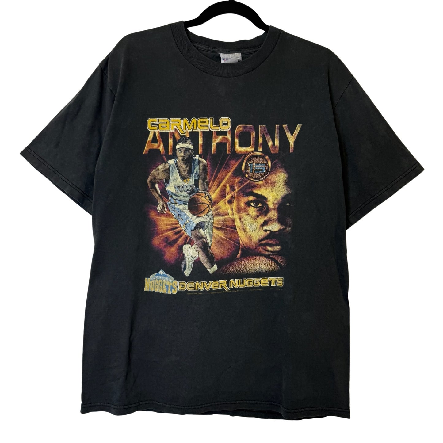 90's Carmelo Anthony Denver Nuggets T-Shirt (B2569)