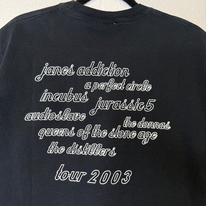 2003 Lollapalooza T-Shirt Sz M (B2245)