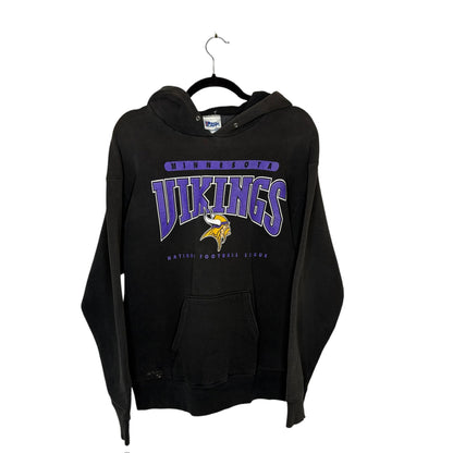 90's Minnesota Vikings Hoodie Sz L (A2065)