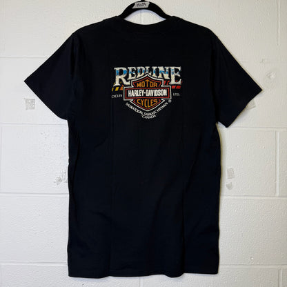 90's Harley Davidson Saskatoon Saskatchewan T-Shirt Sz L (B1821)