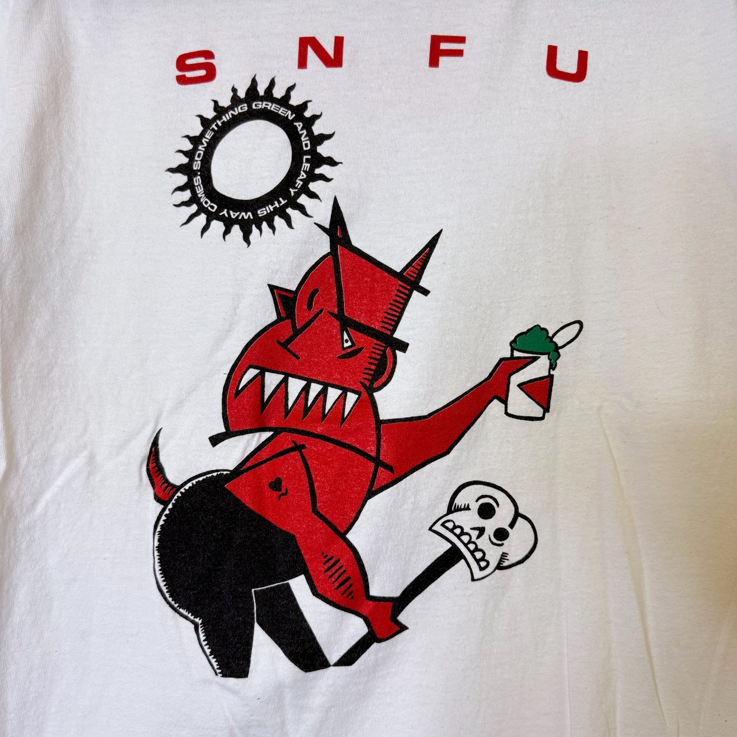 2000s SNFU Devil Tour Shirt Sz M (B2513)