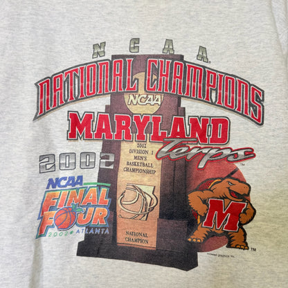 2002 NCAA Final Four Basketball Crewneck Sz L (B2319)
