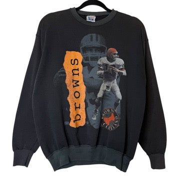 90s Cleveland Browns Crewneck Sz M (3955)
