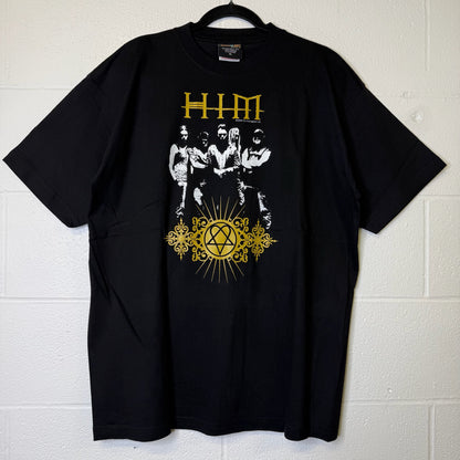 2006 HIM Heartagram T-Shirt Sz XL  (B2049)